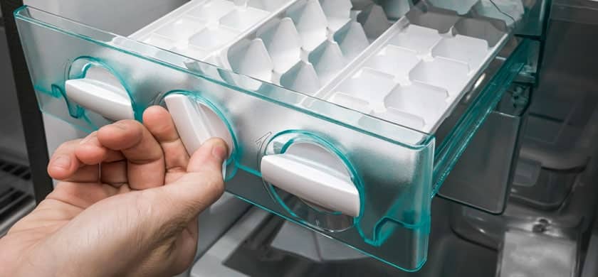 Pièce de réfrigérateur en résine certifiée contact alimentaire