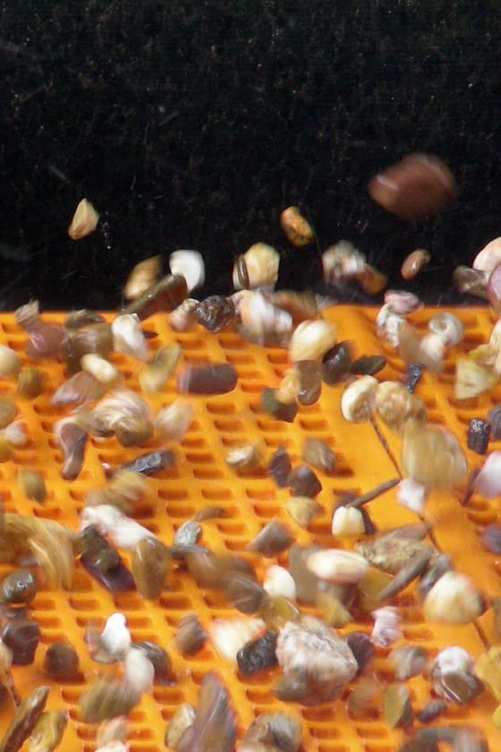 Sieve-mesh-material